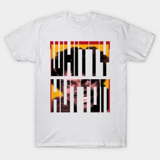 vintage text efect whitty hutton face T-Shirt